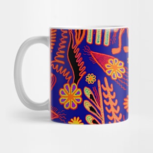 Southwest Huichol Shaman Hunter Mug